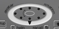 Click on the ring to change the direction your model is facing
